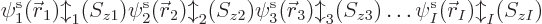 \begin{displaymath}
\pe1/{\skew0\vec r}_1/b/z1/ \pe2/{\skew0\vec r}_2/b/z2/ \pe3/{\skew0\vec r}_3/b/z3/ \ldots \pe I/{\skew0\vec r}_I/b/zI/
\end{displaymath}