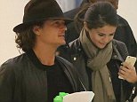 Picture Shows: Orlando Bloom, Selena Gomez  October 20, 2014
 
 ** Min Web / Online Fee   200 For Set **
 
 Actors Orlando Bloom and Selena Gomez departing from LAX in Los Angeles, California. Selena spoke at the We Day event in March and hung out with Orlando afterward, and both are set to be at WeDay in Vancouver. Selena was clinging to a friend while Orlando walked just a few steps behind her. Is it just a coincidence that they are departing at the same time, or are they pretending to be avoid each other? 
 
 ** Min Web / Online Fee   200 For Set **
 
 Exclusive All Rounder
 UK RIGHTS ONLY 
 Pictures by : FameFlynet UK    2014
 Tel : +44 (0)20 3551 5049
 Email : info@fameflynet.uk.com