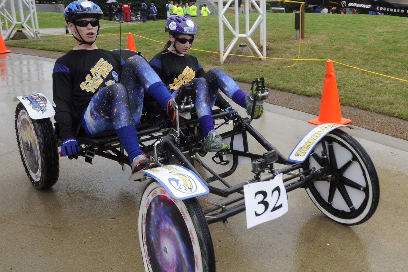 Side to Side Seat Configuration for a NASA Rover design.