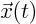 $\vec{x}(t)$