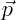 $\vec p$