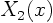 $X_2(x)$