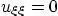 \begin{displaymath}
u_{\xi\xi} = 0
\end{displaymath}