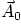 $\vec A_0$