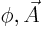 $\phi,\vec A$