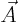 $\vec A$