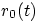 $r_0(t)$