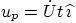 $u_p=\dot{U}t {\widehat \imath}$