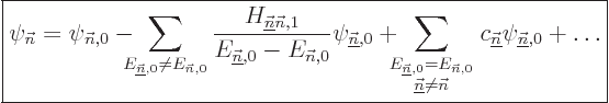 \begin{displaymath}
\fbox{$\displaystyle
\psi_{\vec n}= \psi_{{\vec n},0}
- \...
...underline{\vec n}} \psi_{\underline{\vec n},0}
+ \ldots
$} %
\end{displaymath}