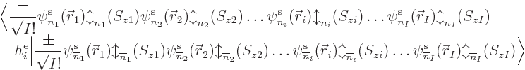 \begin{displaymath}
\begin{array}{@{}l@{}}
\displaystyle
\Big\langle
\frac{\...
...\overline n_I}/{\skew0\vec r}_I/b/zI/
\Big\rangle
\end{array}\end{displaymath}