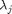 $\lambda_j$