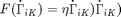 $$F(\dot{\Gamma}_{iK}) = \eta \dot{\Gamma}_{iK}) \dot{\Gamma}_{iK})$$